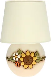Bouquet + Thun Lampada base ceramica 15 x16,5 cm h; con paralume alta 30 cm